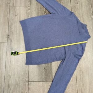 Charter Club Soft Blue Cashmere Sweater